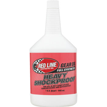 RED LINE SYNTHETIC OIL Heavy Shockproof Gear Oil - 1 quart 58204