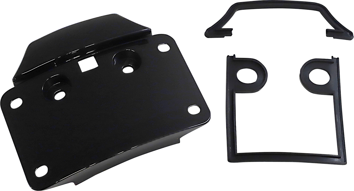 CUSTOM DYNAMICS License Plate Mount - CVO - Black CD-CVO-MOUNT-B