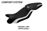 Tappezzeria Italia BMW S1000XR 2015-2019 Seat Cover Comfort in White and Black