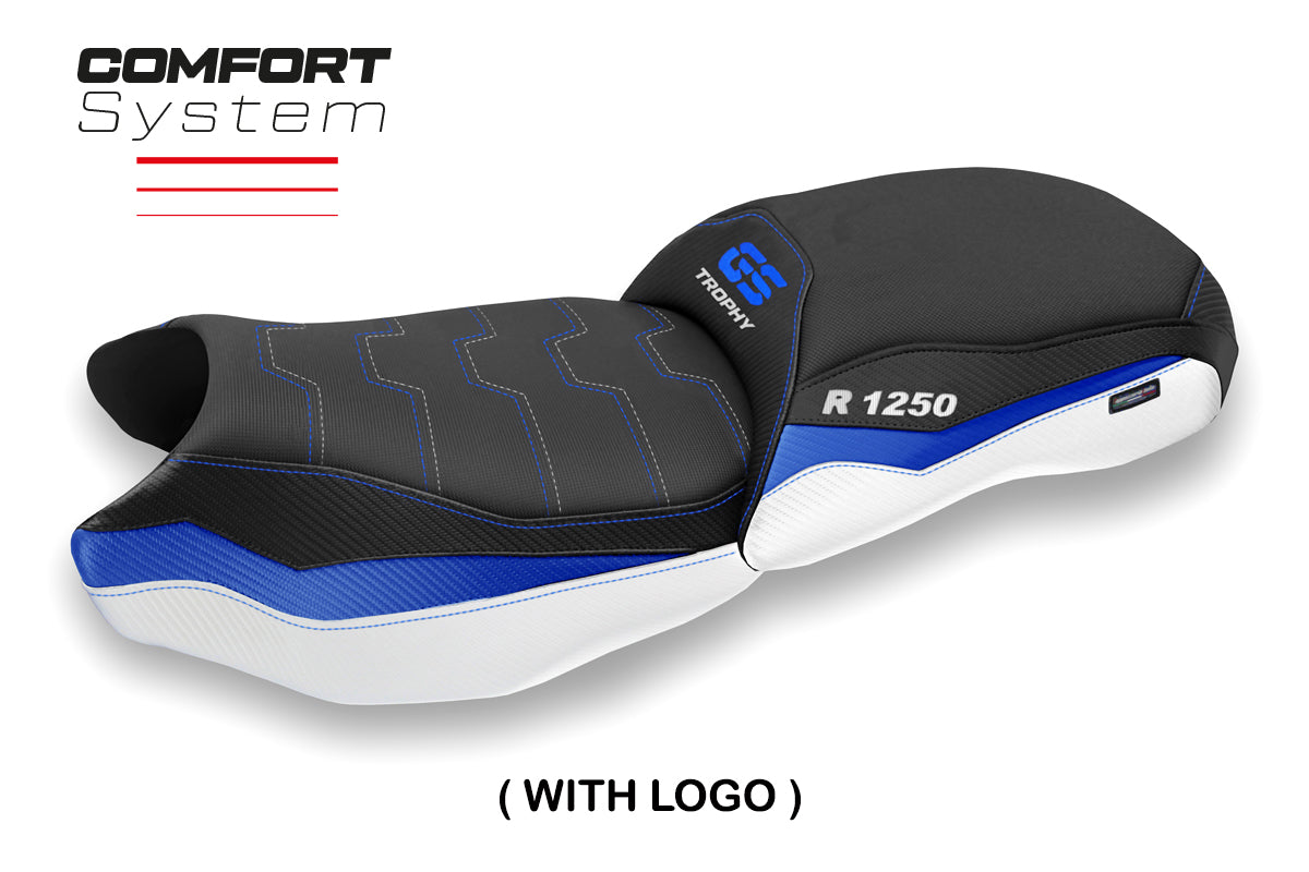 Tappezzeria Italia BMW R1250GS 2019-2023 Seat Cover Comfort in Blue Trophy