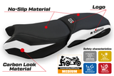 Tappezzeria Italia BMW R1250GS Adventure 2019-2024 Seat Cover in Black and White