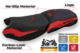 Tappezzeria Italia BMW R1250GS Adventure 2019-2024 Seat Cover in Black and Red