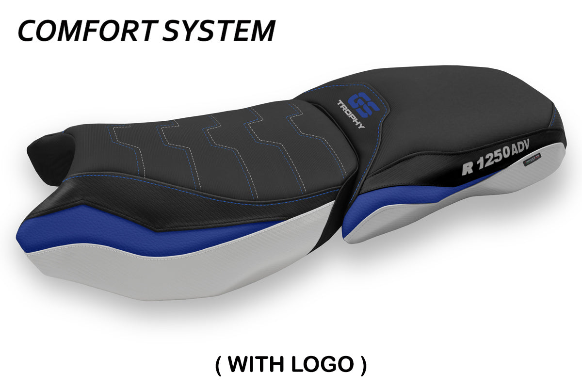 Tappezzeria Italia BMW R1250GS Adventure 2019-2024 Seat Cover Comfort in Blue Trophy