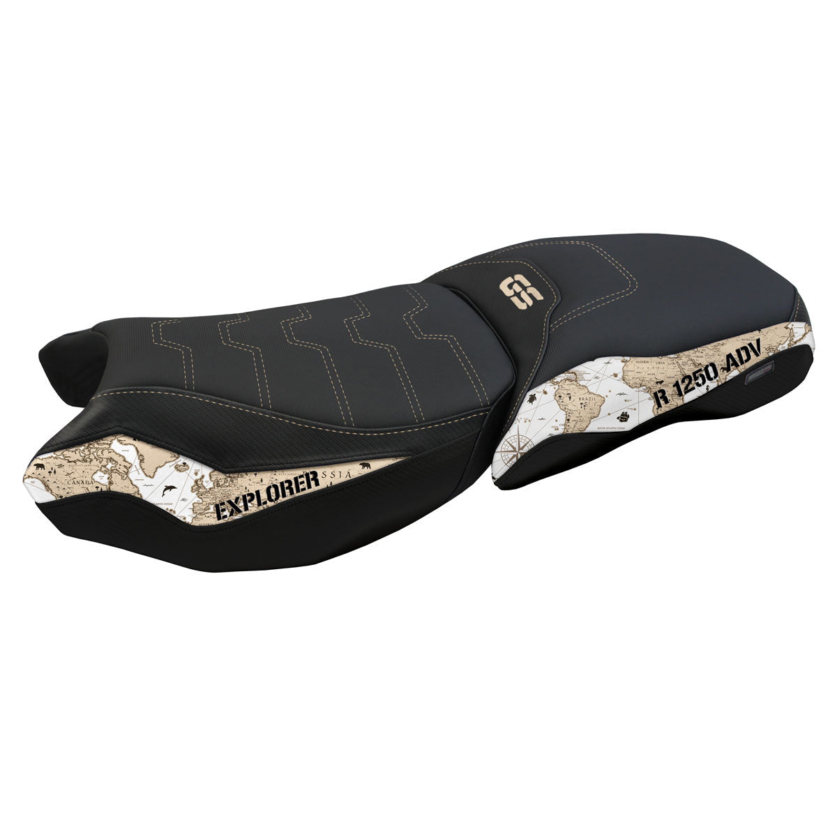 Tappezzeria Italia BMW R1250GS Adventure 2019-2024 Seat Cover Comfort in Maps SE