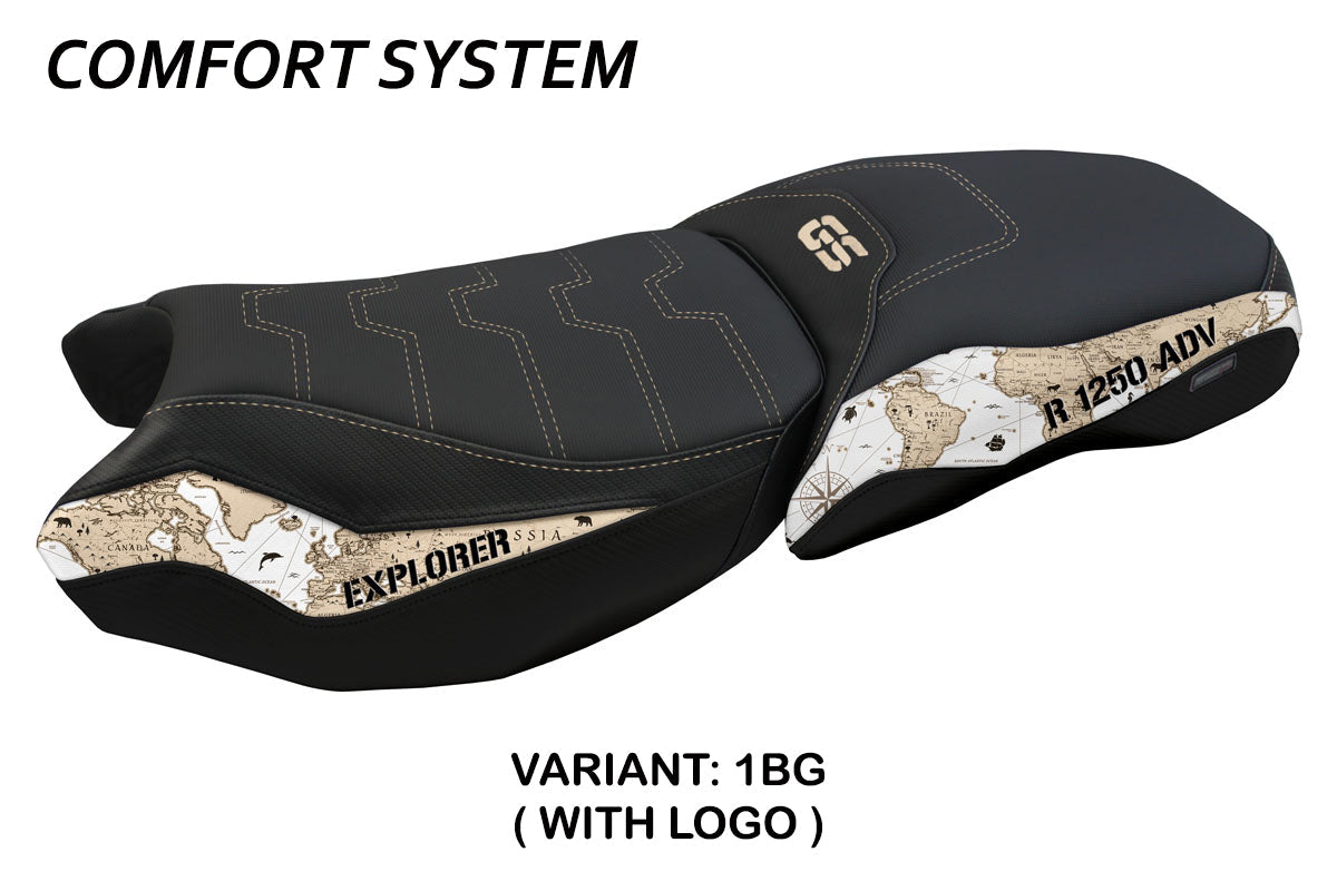 Tappezzeria Italia BMW R1250GS Adventure 2019-2024 Seat Cover Comfort in Maps SE