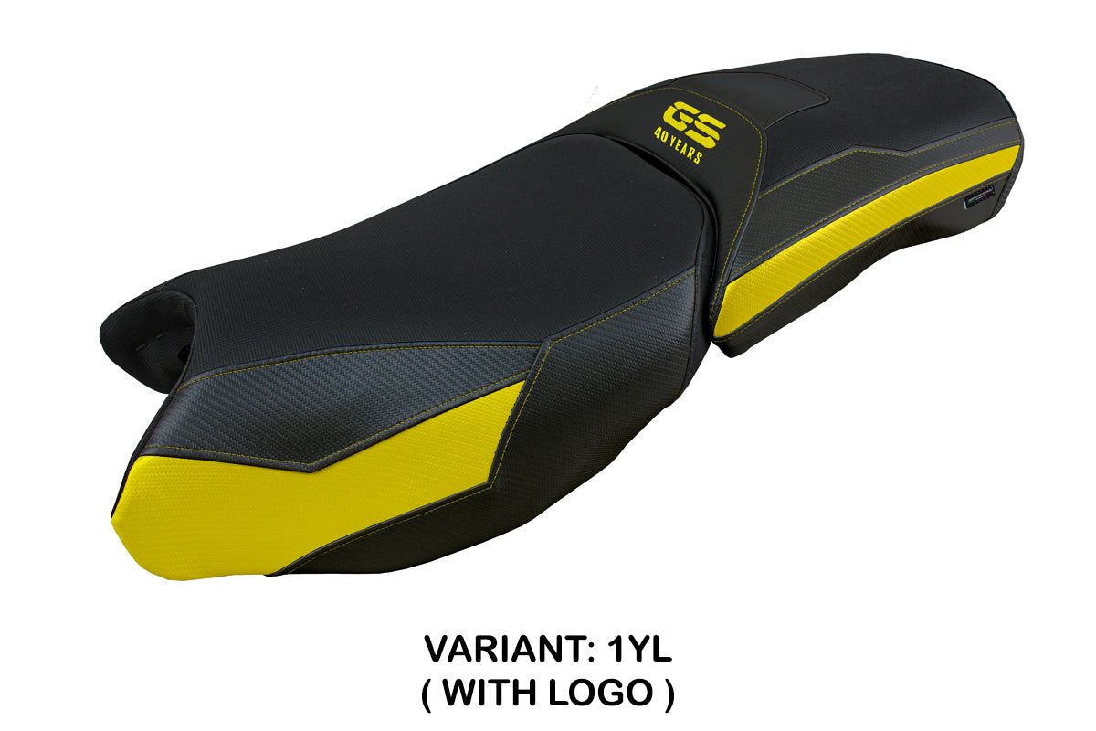 Tappezzeria Italia BMW R1250GS Adventure 2019-2024 Seat Cover in Yellow and Black