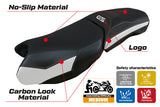 Tappezzeria Italia BMW R1250GS Adventure 2019-2024 Seat Cover in White and Black