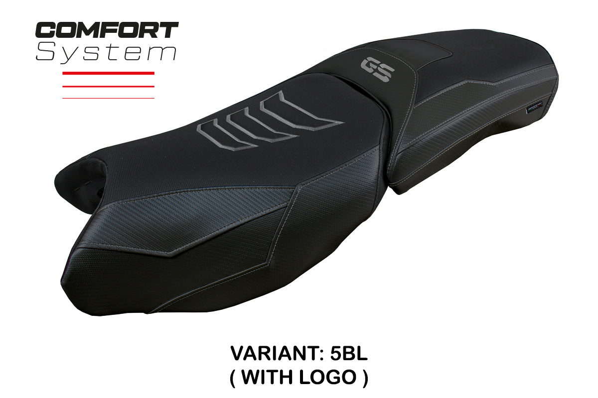 Tappezzeria Italia BMW R1250GS Adventure 2019-2024 Seat Cover Comfort in Black Carbon