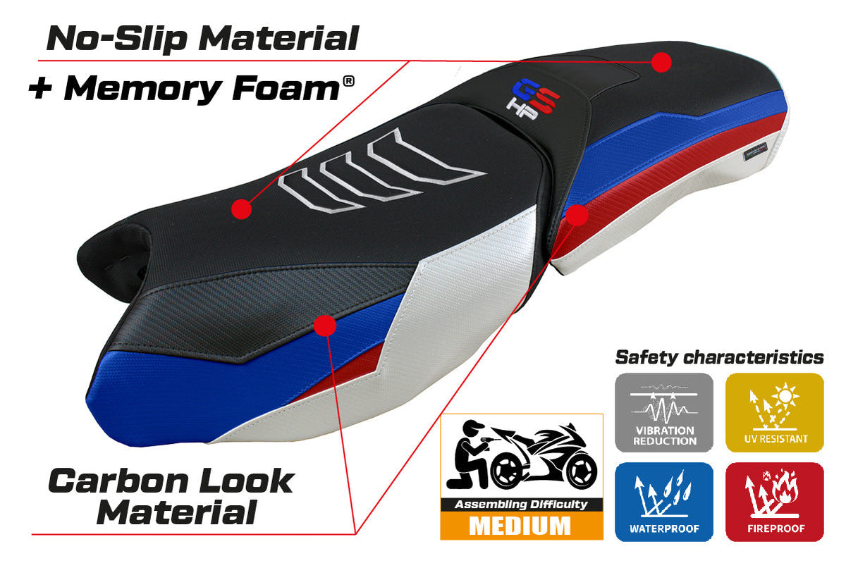 Tappezzeria Italia BMW R1250GS Adventure 2019-2024 Seat Cover Comfort in SE HP
