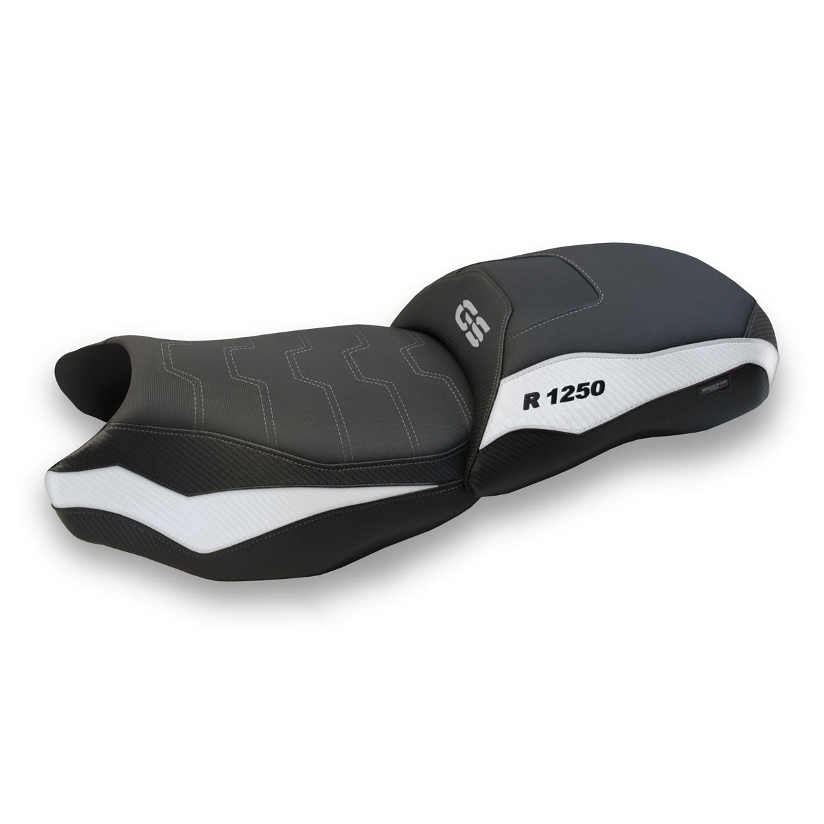 Tappezzeria Italia BMW R1250GS 2019-2023 Seat Cover Comfort in White and Black