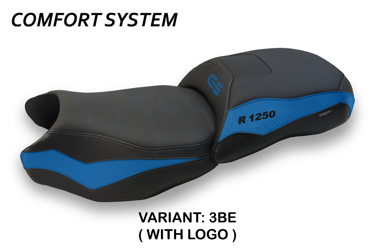 Tappezzeria Italia BMW R1250GS 2019-2023 Seat Cover Comfort in Blue and Black