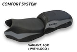 Tappezzeria Italia BMW R1250GS 2019-2023 Seat Cover Comfort in Grey and Black
