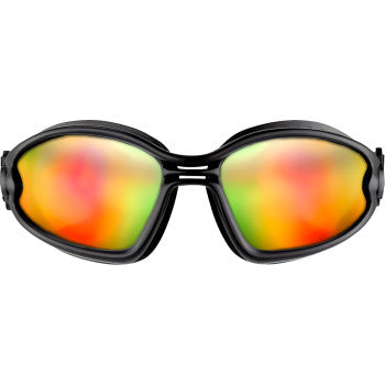 BOBSTER Sunglasses Goggles Ballast Black Crimson Red-Yel Mirror BBL002