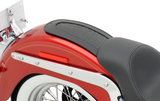 DRAG SPECIALTIES Fender Skin - Embossed Faux Gator Leather Center 1405-0145