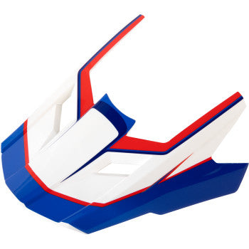 Z1R Dirt Maxx Visor Kit - Vortex - Red/White/Blue - XS-M 0132-1940