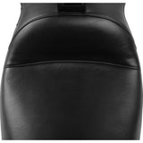 LE PERA Maverick Seat - with Backrest - Smooth - Black - FLH/FLT '23-'24 LV-957BRS