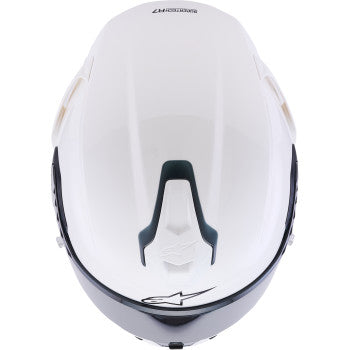 ALPINESTARS Supertech R7 Helmet - 22.06 - Solid - Gloss White - XL 8202126-2180-XL