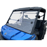 MOOSE OFFROAD Full Folding Windshield - Deluxe - Defender V000344-12200M