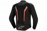 ALPINESTARS AST v3 Air Jacket - Black/Dark Gray/Red Fluo - 4XL 3300426-1051-4XL