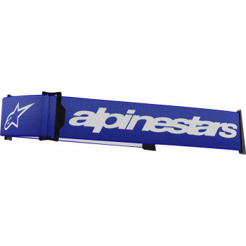 ALPINESTARS GOGGLES Strap Goggle Supertech Bl/Wt 9400125-72