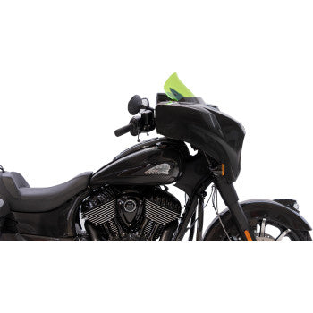 KLOCK WERKS Kolor Flare™ Windshield - 10" - Green Ice KWW-04-0634