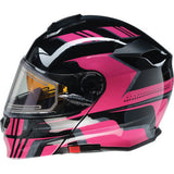 Z1R Solaris 2.0 Helmet - First Tracks - Electric - Dual Pane - Black/Pink - Large 0120-0846