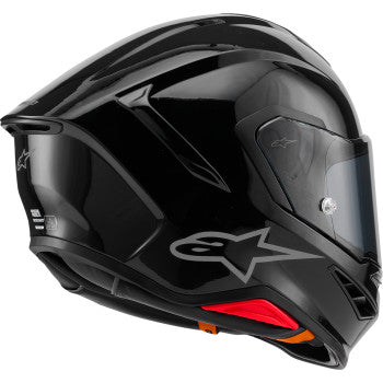ALPINESTARS Supertech R7 Helmet - 22.06 - Solid - Gloss Black - Large   8202126-1180-L