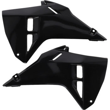ACERBIS Radiator Louvers - Black - CRF 250R/450R 2986000001