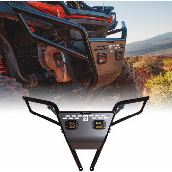 RAVEK Rear Bumper - Plug & Play Reverse LED Lighting - Polaris - RZR 64-308BKL