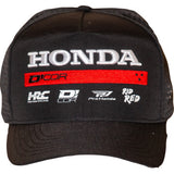 D'COR VISUALS Hat Honda Factory2 Black 70-157-1