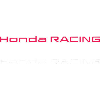 FACTORY EFFEX Die-Cut Decal - 3' - Honda Racing Red 28-94306