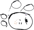 BURLY BRAND Handlebar Cable and Brake Line Kit - Extended - Sportsters - Clubman Handlebars - ABS B30-1270