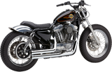 COBRA 909 Exhaust - Chrome  86-03 XL  6701