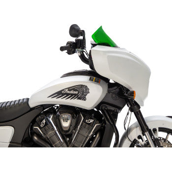 KLOCK WERKS Windshield Chieftain Powerplus  9" - Green KWW-04-0654