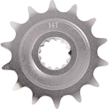 MOOSE RACING Front Sprocket - 14 Tooth - Kawasaki/Suzuki 26-3132-14CRMO