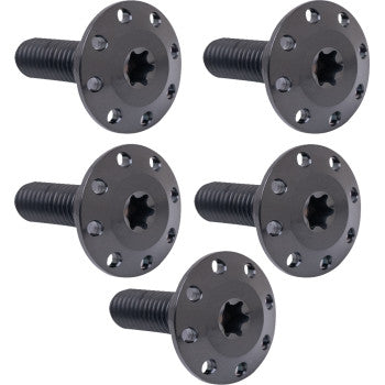 ARLEN NESS Bolt Kit - Holeshot/Front/Floating/Brake Rotor - Spoke Mount - Black - 5 Pack 300-921