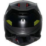 AGV K7 Helmet - Kyber - Matte Gray/Yellow Fluo - 2XL 0101-17988