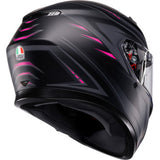 AGV Helmet K3 Syth Matte Black/Pink Sm 2118381004-025-S