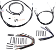 BURLY BRAND Control Kit - 14" Ape Hanger Handlebars B30-1040