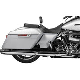 DRAG SPECIALTIES Rear Solo Seat - Wide - Smooth - FLH/FLT '97-'23 0801-1956