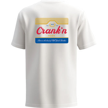 Z1R Hogs Crank'n T-Shirt - White - Large 3030-25318