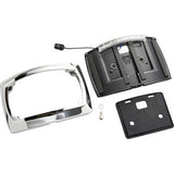 CIRO License Plate Frame - LED - Curved - Chrome 40500
