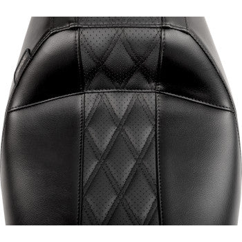 LE PERA Outcast Seat - Without Backrest - GT2 Inlay - FLH/FLT '23-'24 LV-987GT2