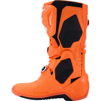 ALPINESTARS Tech 10 Supervented Boots - Fluorescent Orange/Black/White - US 9 / EU 43 2010520-4512-9