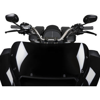 THRASHIN SUPPLY CO. 1" Handlebar - High Bend - Stainless Steel TSC-2715-0