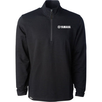 FACTORY EFFEX Quarter Zip Yamaha Performance Black Lg 29-85224
