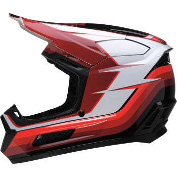 Z1R Youth Dirt Maxx Helmet - Vortex - Red/White - Small 0111-1717