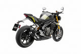 LEOVINCE - LV-10 Black Edition Slip-On Muffler - Triumph Speed Triple 1200 RR/RS/RX 15271B 1811-4920