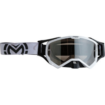 MOOSE OFFROAD XCR Goggle - White/Black - Smoke Lens 2601-3167