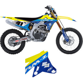 FACTORY EFFEX Candy Chrome Series Trim Graphics Kit - Suzuki - RMZ 250/450 27-51402